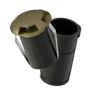 Empotrable exterior latón 6W 2700K IP67 - Cobsoil Elite Sulion