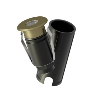 Empotrable exterior negro 1W 2700K IP67 - Cobsoil Elite Sulion