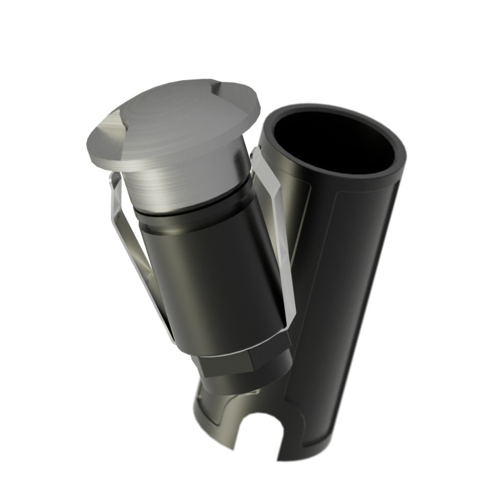Empotrable exterior latón 1W 2700K IP67 - Cobsoil Elite Sulion