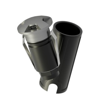 Empotrable exterior latón 1W 2700K IP67 - Cobsoil Elite Sulion