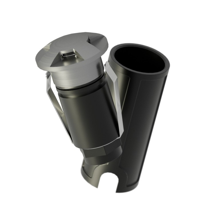 Empotrable exterior latón 1W 2700K IP67 - Cobsoil Elite Sulion