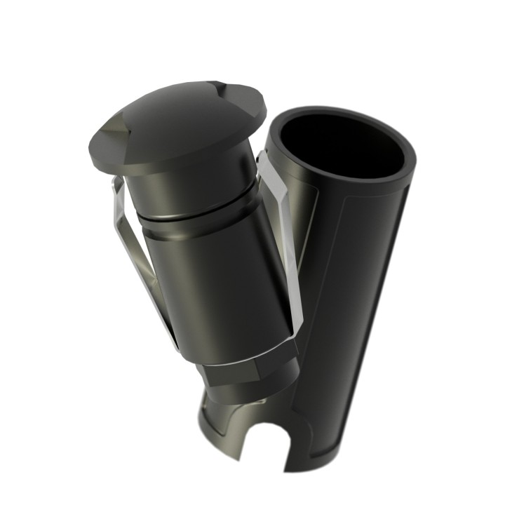 Empotrable exterior negro 1W 2700K IP67 - Cobsoil Elite Sulion