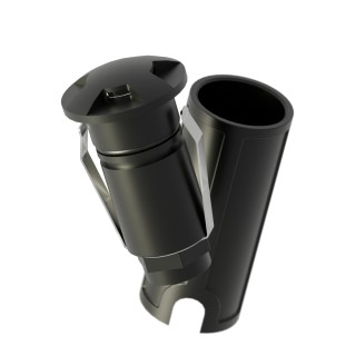 Empotrable exterior negro 1W 2700K IP67 - Cobsoil Elite Sulion