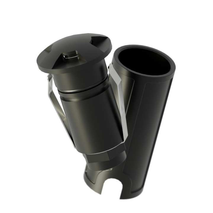Empotrable exterior negro 1W 2700K IP67 - Cobsoil Elite Sulion