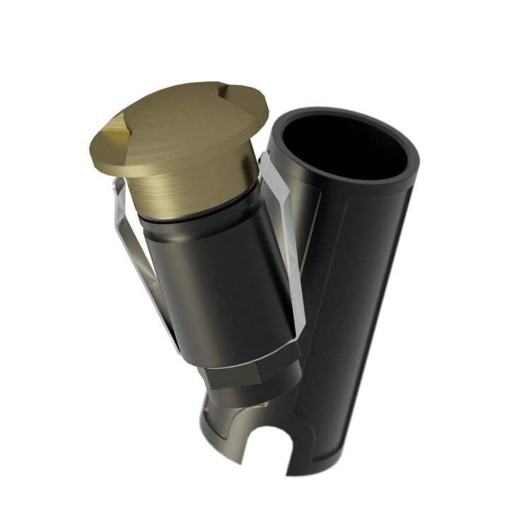 Empotrable exterior latón 1W 2700K IP67 - Cobsoil Elite Sulion