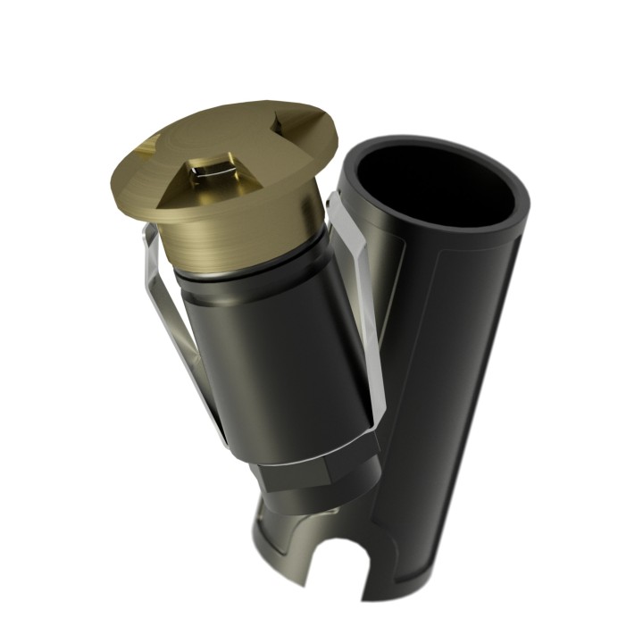 Empotrable exterior latón 1W 2700K IP67 - Cobsoil Elite Sulion