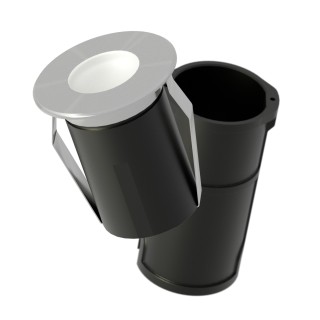 Empotrable exterior acero 6W 2700K IP67 - Cobsoil Elite Sulion