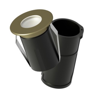 Empotrable exterior latón 6W 2700K IP67 - Cobsoil Elite Sulion