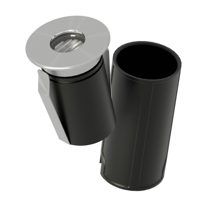 Empotrable exterior acero 2.5W 2700K IP67 - Cobsoil Elite Sulion