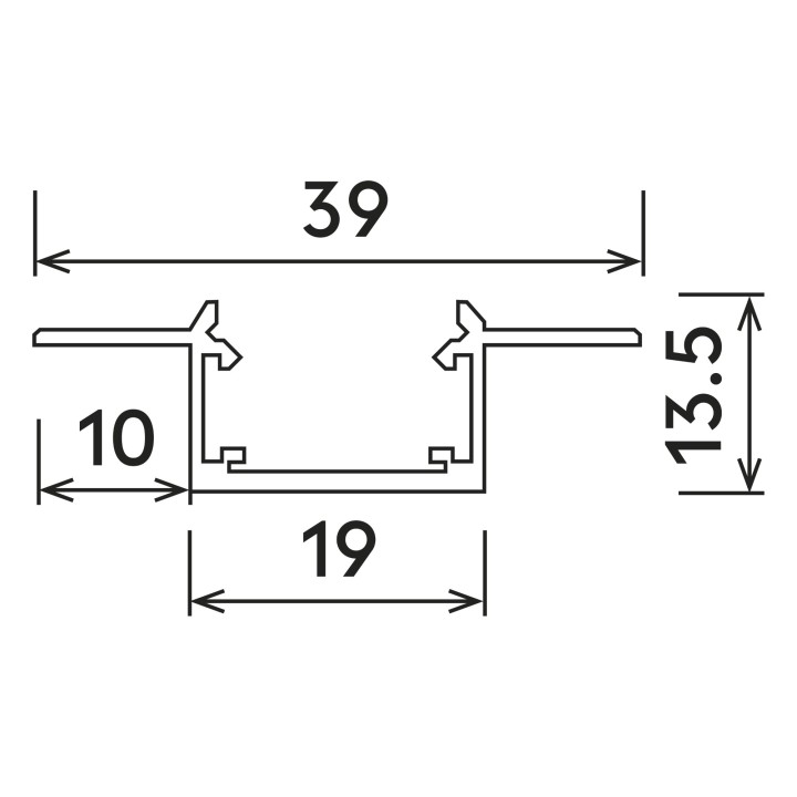 Unión magnético System48 aluminio - Sulion