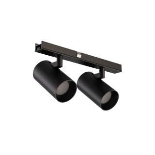 Proyector magnético System48 aluminio negro 2*5W - Sulion