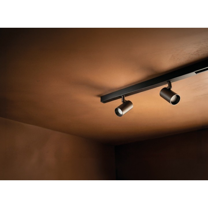 Proyector magnético System48 aluminio blanco 2*5W - Sulion