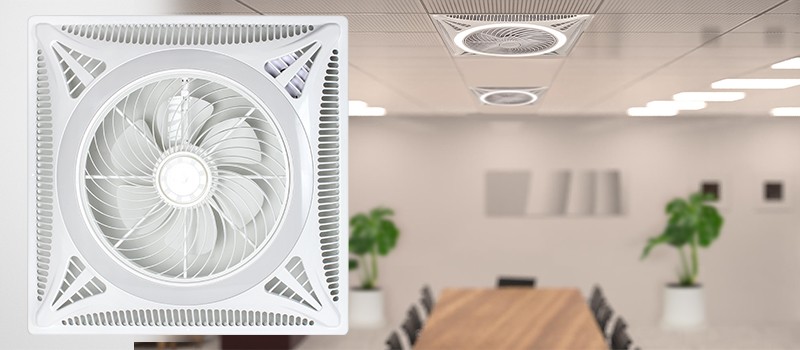 La ventilación exterior apoyada en un ventilador disminuye el riesgo de contagios en interiores